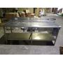 SS TABLE WITH DRAWER 84" X 30"