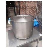 80 QT SS POT WITH LID