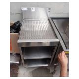 GLASTENDER 24" X 30" SS DRAINBOARD