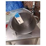 SS STRAINERS 13" DIAMETER X 8" TALL