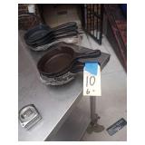LODGE 6" CAST IRON SKILLETS
