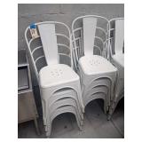 STACKABLE METAL OUTDOOR CHAIRS