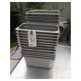 LOT OF 27 SS PANS