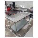 SS TABLE 60" X 30" X 36"