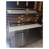 TRUE 4 FT BAIN MARIE SANDWICH SALAD PREP
