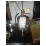 CHROME FIRE EXTINGUISHER