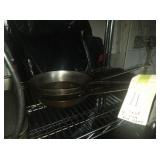 CAST IRON FRY PANS