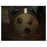 LARGE METAL PAELLA PANS 32" DIAMETER