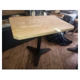 WOOD TOP 4 SEAT TABLES