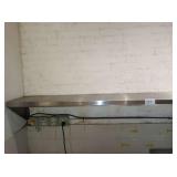 LONG SS SHELF 126" X 12"