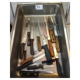 LOT OF 22 ASSORTED KNIVES