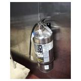 CHROME FIRE EXTINGUISHER