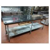 WORKTOP TABLE 98" X 32" X 36" TALL