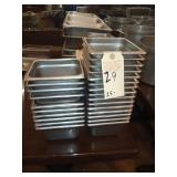LOT OF 25 SS PANS