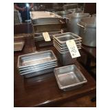 ASSORTED SIZE SS PANS