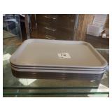 LOT OF 15 SERVING TRAYS