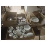 LOT CUPS & SAUCERS