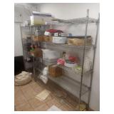 METRO RACKS - RACKS ONLY NO CONTENTS