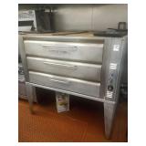 BLODGETT GAS DOUBLE DECK BAKING OVEN MODEL 981