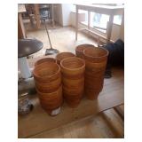 LOT OF 41 SMALL PLANTERS