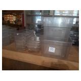 ASSORTED PLASTIC BINS