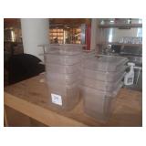 2 QT PLASTIC BINS