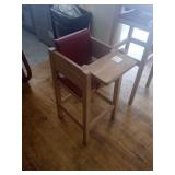 SOLID WOOD HIGH CHAIR