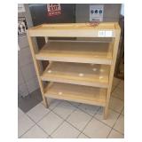 WOOD STAND 38" X 17" X 50"