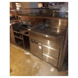 COMBI COLD WITH KITCHEN STAND 97" X 35"