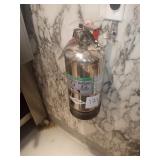 CHROME FIRE EXTINGUISHER