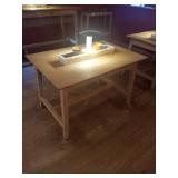 4 FT WOOD TABLES
