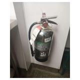 CHROME FIRE EXTINGUISHER