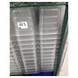 LOT OF 96 PLASTIC BINS