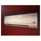 MITSUBISHI SPLIT AC & HEATING UNITS & 2 COMPRESSOR