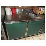 SS SINK COUNTER CABINET 48" X 30" X 36" TALL