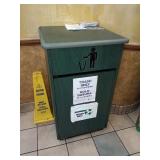 TRASH STATION 25" X 25" X 43" TALL