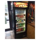 TRUE SELF CONTAINED GLASS DOOR REFRIGERATOR