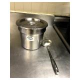 SS INSERT WITH LID & LADLE