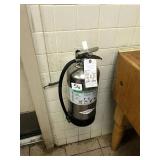 CHROME FIRE EXTINGUISHER