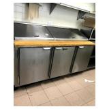 CUSTOMCOOL 6 FT REMOTE BAIN MARIE SANDWICH PREP