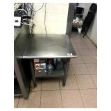 SS TABLE 24" X 24" X 27"