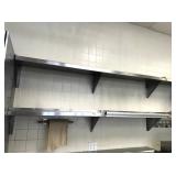 6 FT SS SHELVES - SHELVES ONLY NO CONTENTS