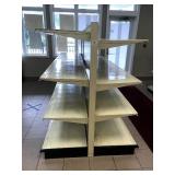 SETS OF DOUBLE SIDED GONDOLAS 48" X 20" SHELVES