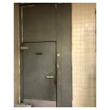 15 X 6-1/2 WALK IN COOLER WITH 3 GLASS DOORS