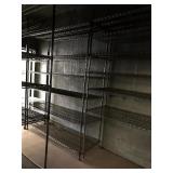 METRO RACKS 24" SHELVES X 96" HIGH