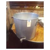 LARGE POT WITH SPIGOT 20" DIA 19" TALL