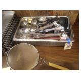 BIN OF UTENSILS