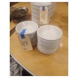 LOT OF (32) 5" SAUCE BOWLS