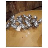 LOT OF 18 SS GRAVY BOWLS