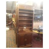 WOOD HUTCH 33" X 85" X 11"